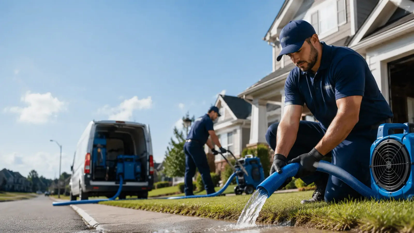 Flood Damage Restoration in Honobia, OK